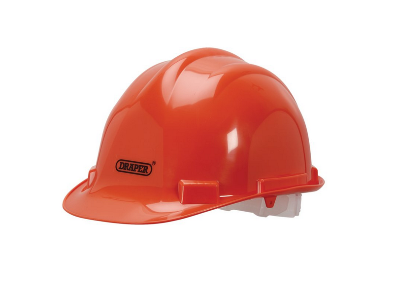 DR08910 DRAPER Safety Helmet, Orange S10 Supplies