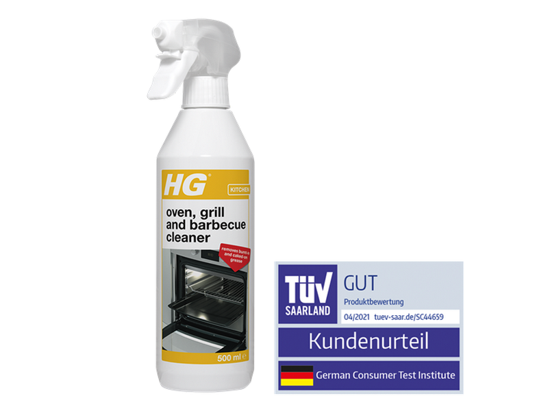HG138050106 HG oven, grill and barbecue cleaner 0.5L S10 Supplies