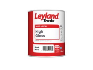 LEYLAND TRADE HIGH GLOSS BLACK 2.5L