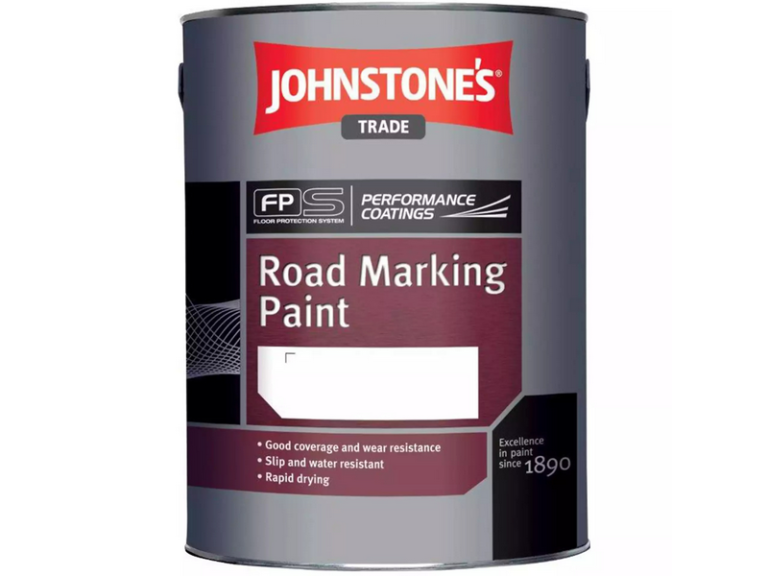 JOHNSTONE'S HEAVY DUTY ROAD LINE MARKING PAINT 5L YELLOW S10 Supplies