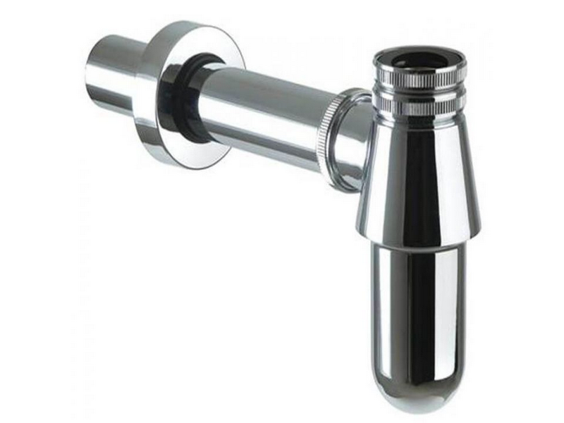 19EP202166 EMBRASS PEERLESS CHROME BOTTLE TRAP 11/4" WITH EXTENSION