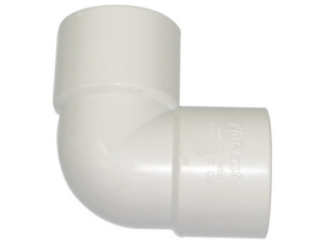 Embrass Peerless White Solvent Weld 90° Elbow