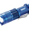 DR65983 | Draper LED Aluminium Pocket Torch (3W)