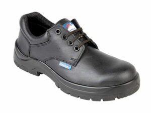 BR5113 | Leather HyGrip Safety Shoe with Metal Free Toe/Midsole Black