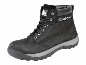BR51406 | Nubuck Iconic Safety Boot with Midsole Black