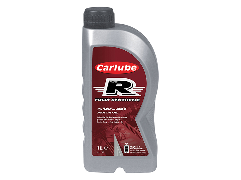 CLBXRF001 Carlube Triple R 5W40 Fully Synthetic Oil 1 litre S10