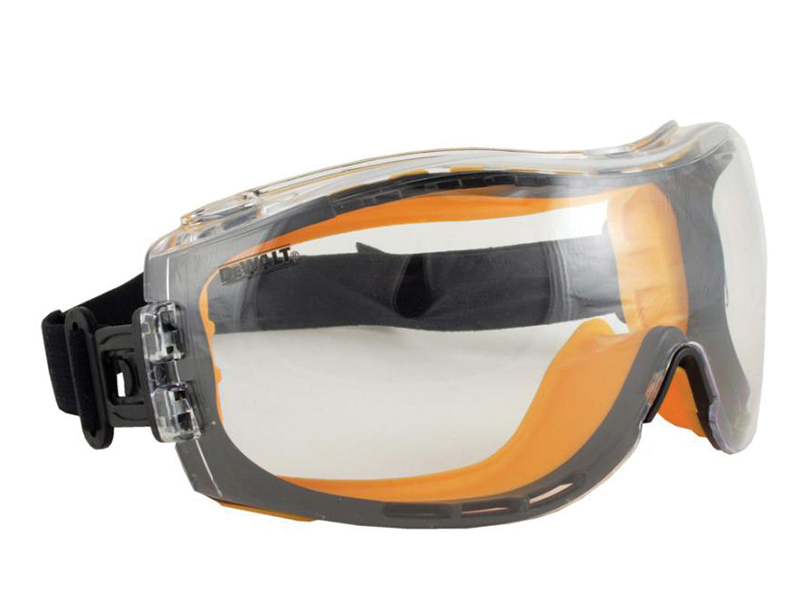 DEWGOGGLE DEWALT DPG8211D Concealer Clear Goggles S10 Supplies