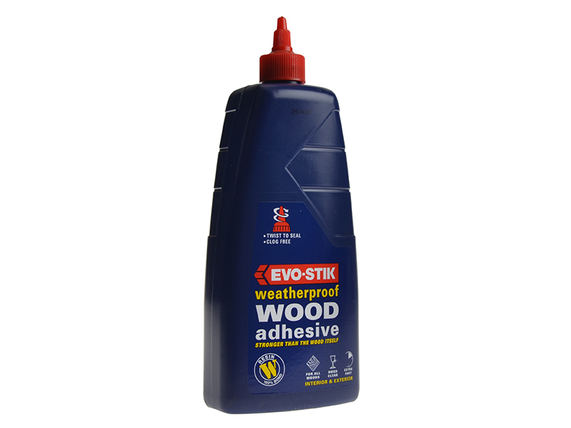 EVOWP1L EVOSTIK WOOD GLUE EXTERIOR 1 litre S10 Supplies
