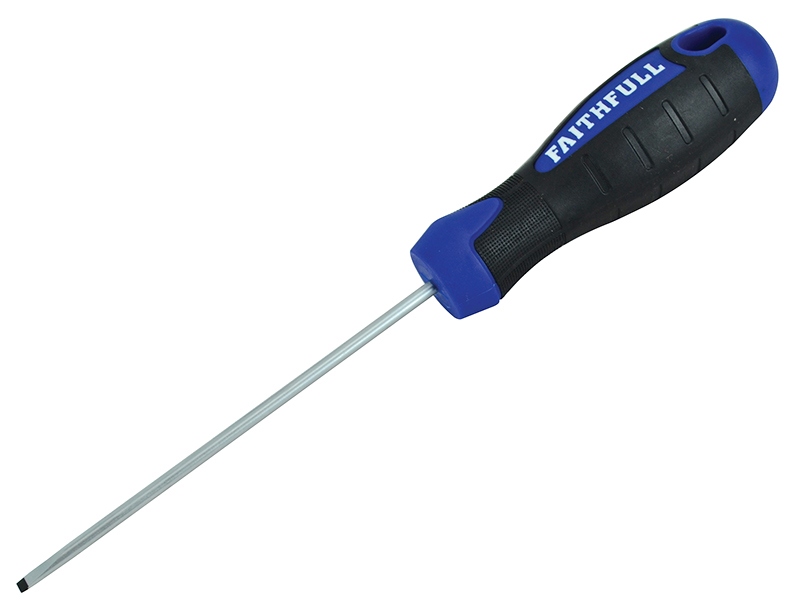 FAISDT100 Faithfull Soft Grip Screwdriver Terminal Tip 3 x 100mm