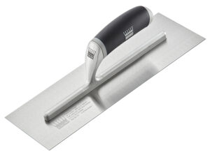RST 16" & 11" Stainless Steel Soft Grip Ready-To-Go Plastering/Finishing Trowel 