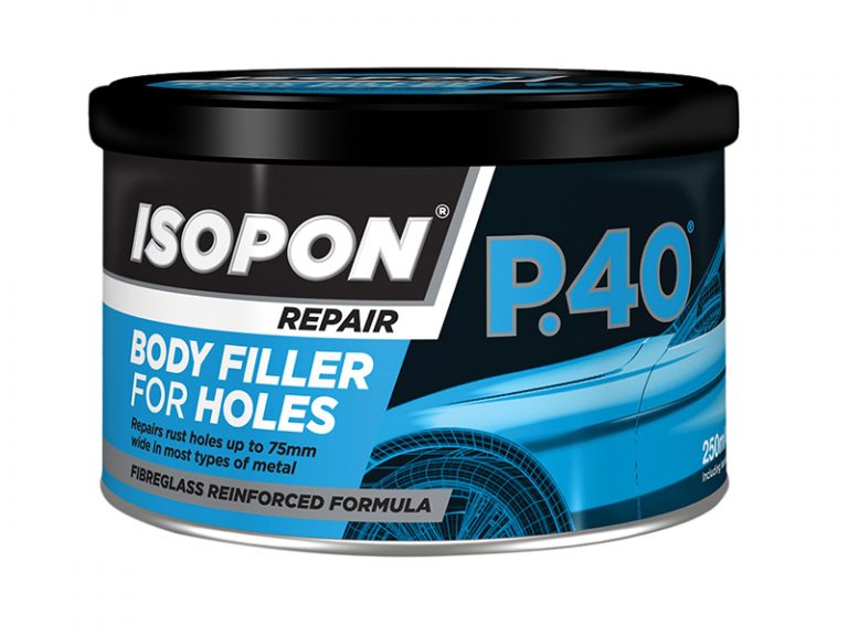 UPOP40S UPOL P.40 Body Filler for Holes Tin 250ml S10 Supplies