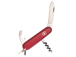 VICWAIT | Victorinox Waiter Swiss Army Knife Red Blister Pack