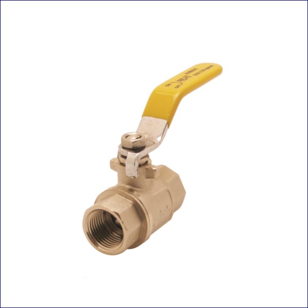 62EP304426 EP LEVER BALL VALVE YELLOW HANDLE FEMALE 1in GAS S10 Supplies
