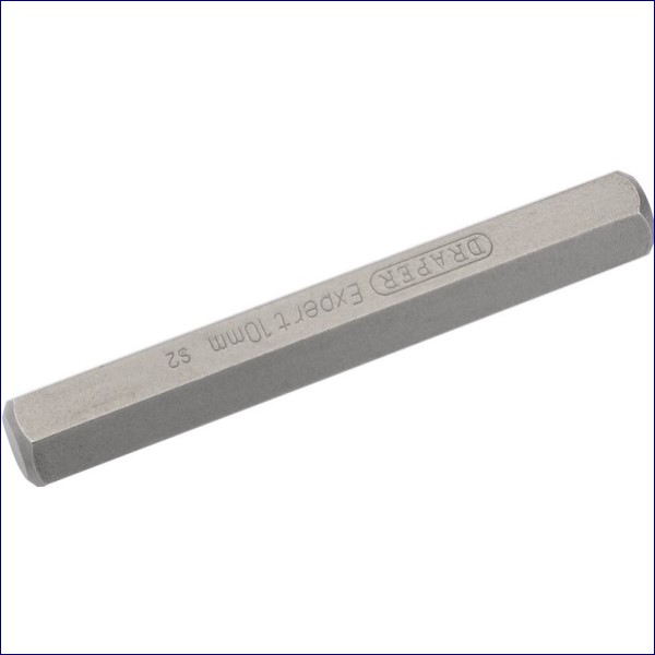 Draper Expert XZN Insert Bit M8 X 75mm - 10mm Spline Bit For Mechanics Tool Sets
