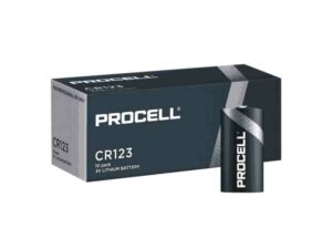 DURPROCR123 | DURACELL Procell CR123 Lithium Batteries 10pk