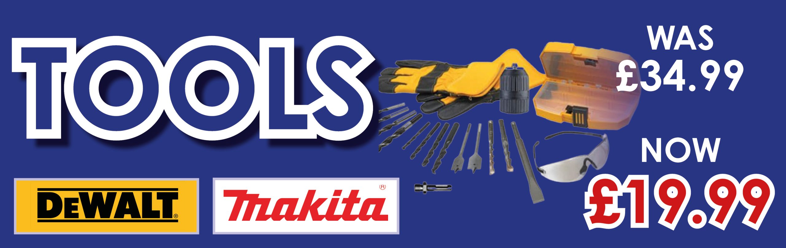 Clearance Tools Banner