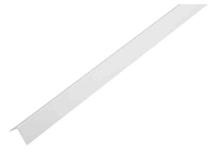 41HAR055 | White PVC Corner Protector 25mm x 25mm x 2.4mm