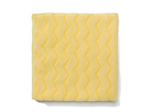 Rubbermaid Commercial Products HYGEN Microfibre Cloth Yellow