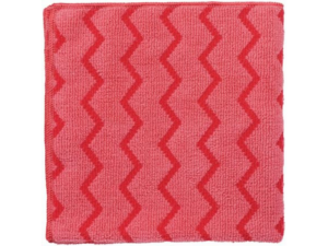 Rubbermaid Commercial Products HYGEN Microfibre Cloth Red