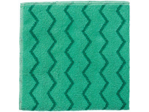 Rubbermaid Commercial Products HYGEN Microfibre Cloth Green