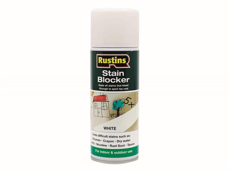 RUSSB400 Rustins Stain Blocker 400ml Aerosol S10 Supplies